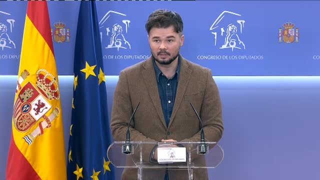 Rufián avisa: Si siguen así lo acabarán celebrando en sus casas y no en La Moncloa