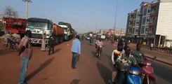Les Sotrama, Taxis et autres obligés d'observer la grève des transporteurs à #Bamako #Mali