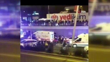 Diyarbakır’da zincirleme kaza; 3 araç trafiği altüst etti