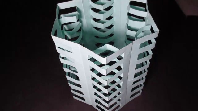 Paper Building Model | Easy Multi Stories Paper Building | Paper Crafts for School Competition