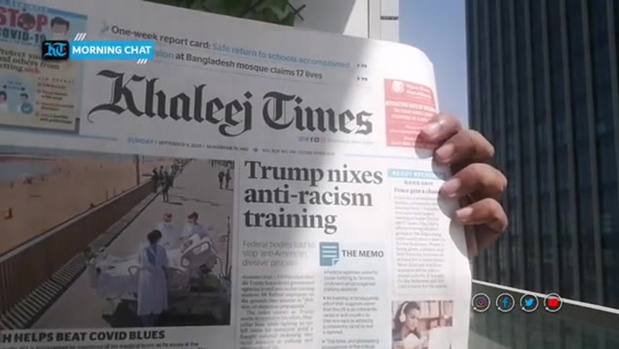 Emirates to restore full pay next month and Trump nixes anti-racism training in today's #KTMorningChat