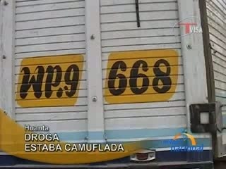 DROGA ESTABA CAMUFLADA - HUANTA