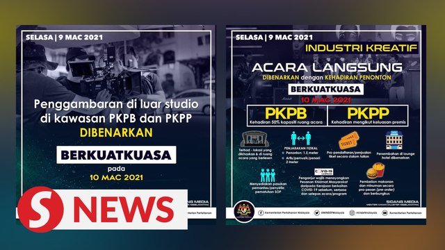 Theatres, performing arts events allowed with live audience from March 10