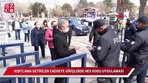 'Çok yüksek riskli' Edirne'de 2 caddeye girişler bariyerlerle kapatıldı