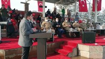 AĞRI - Kahraman komandolar Türk bayrakları ve dualarla Suriye'ye uğurlandı