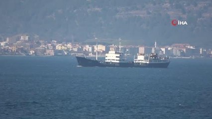 - Rus askeri ikmal gemisi 'IMAN' Çanakkale Boğazı'ndan geçti