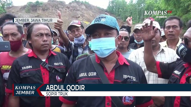 Tolak Tambang Batu dan Tanah, Warga Nyaris Bentrok dengan Sopir Truk Tambang