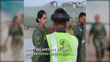 Meet the first Indian woman to fly a fighter jet