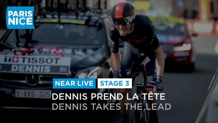 #ParisNice2021 - Étape 3 / Stage 3 - Dennis prend la tête / Dennis takes the lead