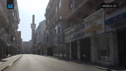 Fighting Covid-19: Quiet Streets Of Meena Bazar