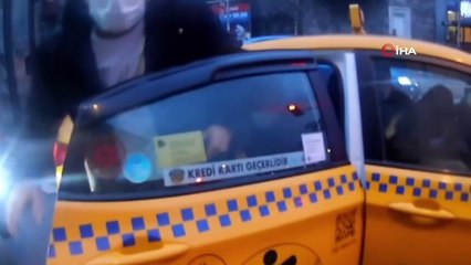 Beşiktaş’ta kapı açma kazası: Öfkelenen motosikletli yolculara bağırdı