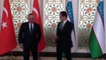- Bakan Çavuşoğlu, Özbekistan Cumhurbaşkanı Mirziyoyev ile görüştü
