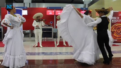 Maiden Emirates Flight to Mexico City