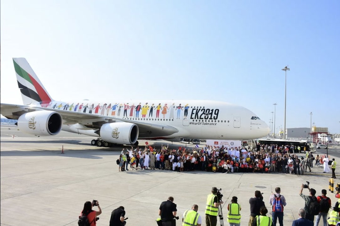 How Emirates airline set record for most number of nationalities on one flight