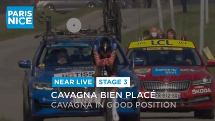 #ParisNice2021 - Étape 3 / Stage 3 - Cavagna bien placé / Cavagna in good position