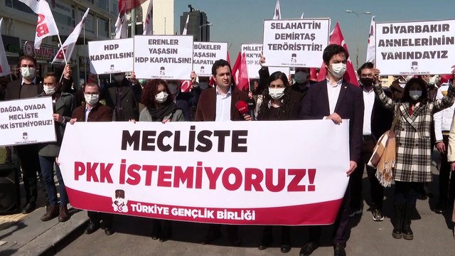 ANKARA - TGB, 'HDP'ye kapatma davası açılması' için Yargıtay Cumhuriyet Başsavcılığına başvurdu