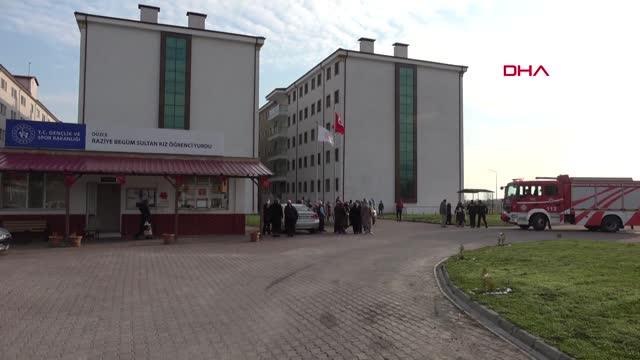 DÜZCE Kazı sırasında yurda doğal gaz sızdı, öğrenciler tahliye edildi