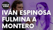 El Iván Espinosa más irónico fulmina a la ministra de Igualdad Irene Montero