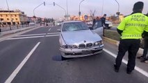DÜZCE - Otomobilin çarptığı motosikletin sürücüsü ağır yaralandı