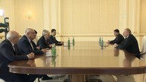 BAKÜ - Azerbaycan Cumhurbaşkanı Aliyev, TBMM Dışişleri Komisyonu heyetini kabul etti