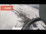 Rescate en la sierra de Guadarrama.