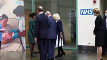 Prince Charles thanks NHS and MOD staff during visit