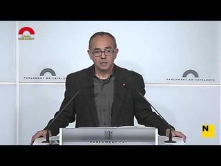 Coscubiela: "Demanar el català per accedir a la renda d'inserció és xenofòbia social"