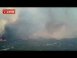 INCENDIO TARRAGONA | Espectaculares imágenes aéreas del fuego