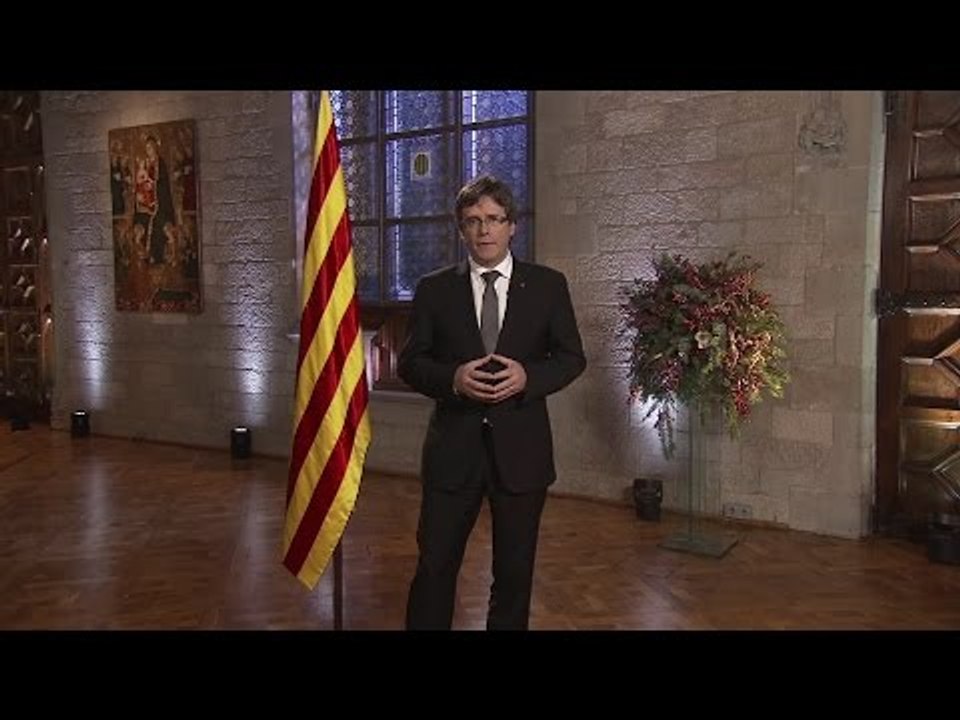 Missatge de Cap d'Any del president de la Gener...
