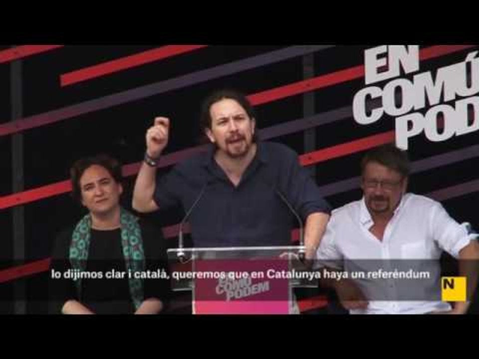 Míting de Podemos ES