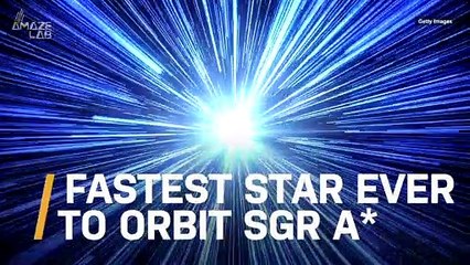 This Star Moves 15,000 Miles Per Second Around a Black Hole!
