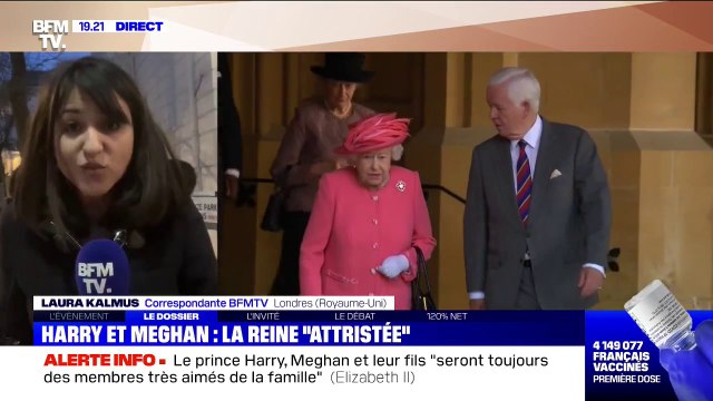 La reine Elizabeth II se dit attristée par les difficultés d'Harry et Meghan