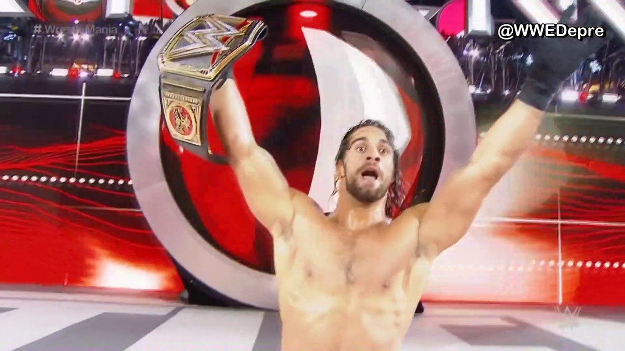 SETH ROLLINS CASH IN WRESTLEMANIA 31