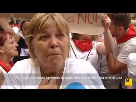Els cinc detinguts per agressió sexual a Pamplona declaren demà davant del jutge