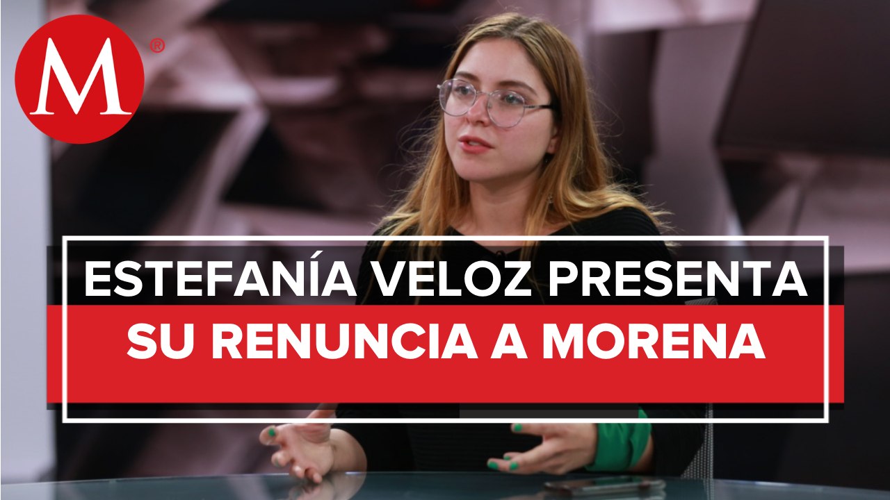 Estefanía Veloz renuncia a Morena porque el partido traicionó a las mujeres