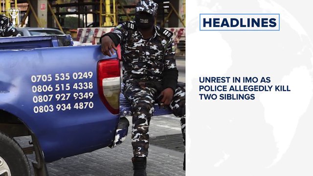 Lagos receives doses of COVID-19 vaccines⁣, Unrest in Imo as police allegedly kill two siblings⁣ and more