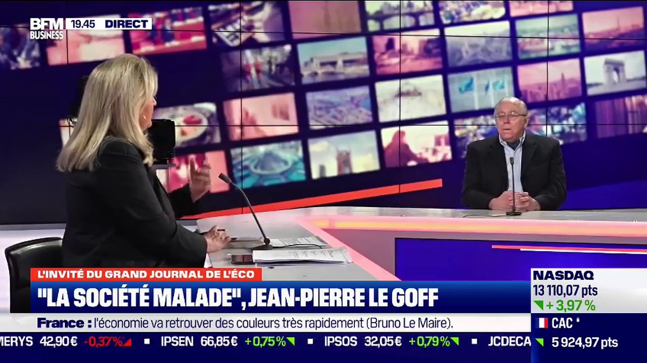 Jean-Pierre Le Goff (Philosophe) : "La société malade", Jean-Pierre Le Goff - 09/03