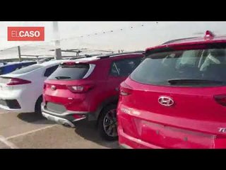 COCHES AFECTADOS por la onda expansiva de la explosión de Tarragona