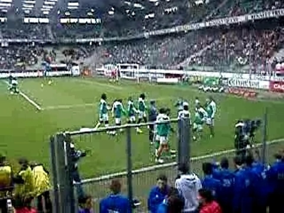 Entraînement des verts