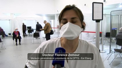 Le centre de vaccination monte en puissance : le sujet TV