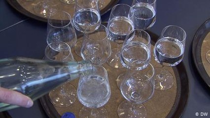 Water sommeliers, masters of subtle differences