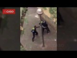 AGRESIÓN A DOS POLICIAS DE BARCELONA