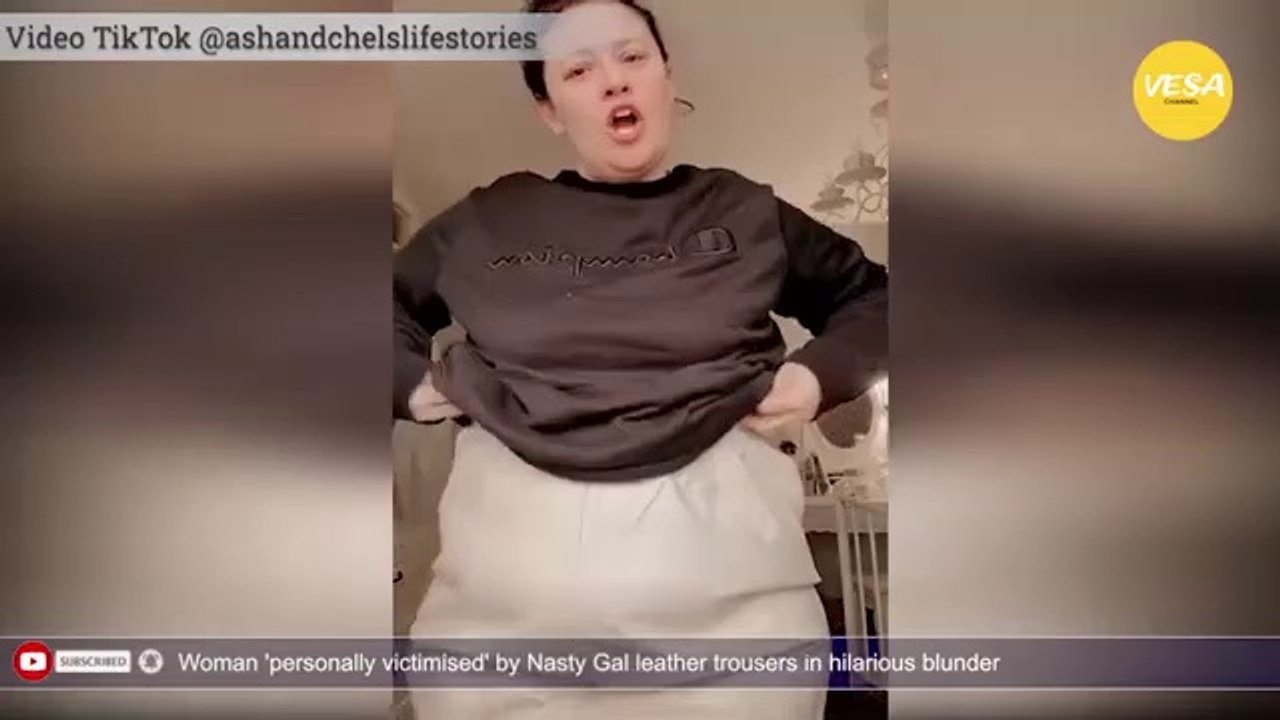Woman 'personally victimised' by Nasty Gal leather trousers in hilarious blunder