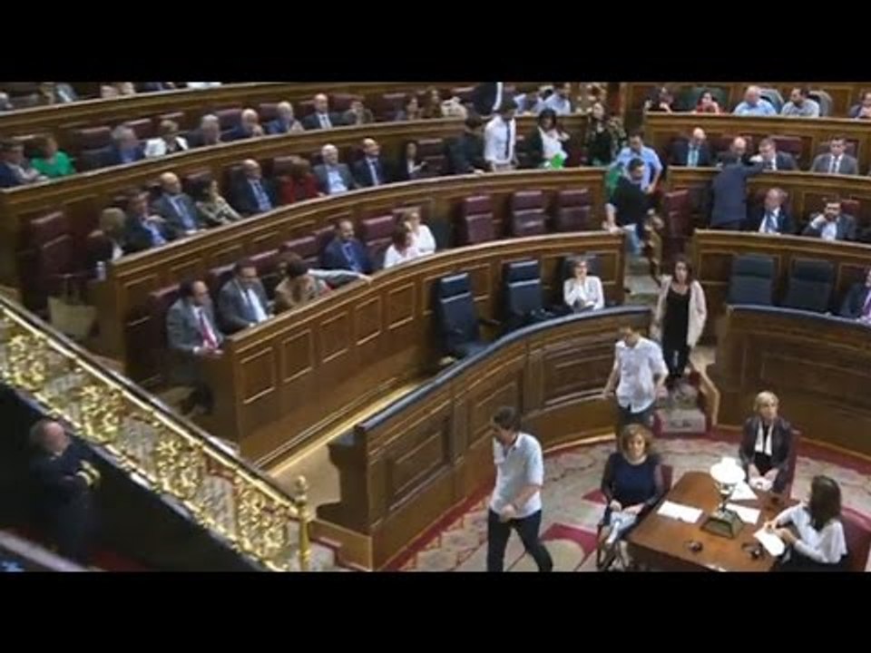 Podemos abandona en bloc l'hemicicle