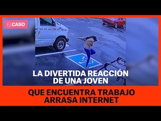 La divertida reacción de una joven que encuentra trabajo arrasa en internet