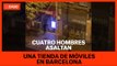 Cuatro hombres asaltan una tienda de móviles en el centro de Barcelona