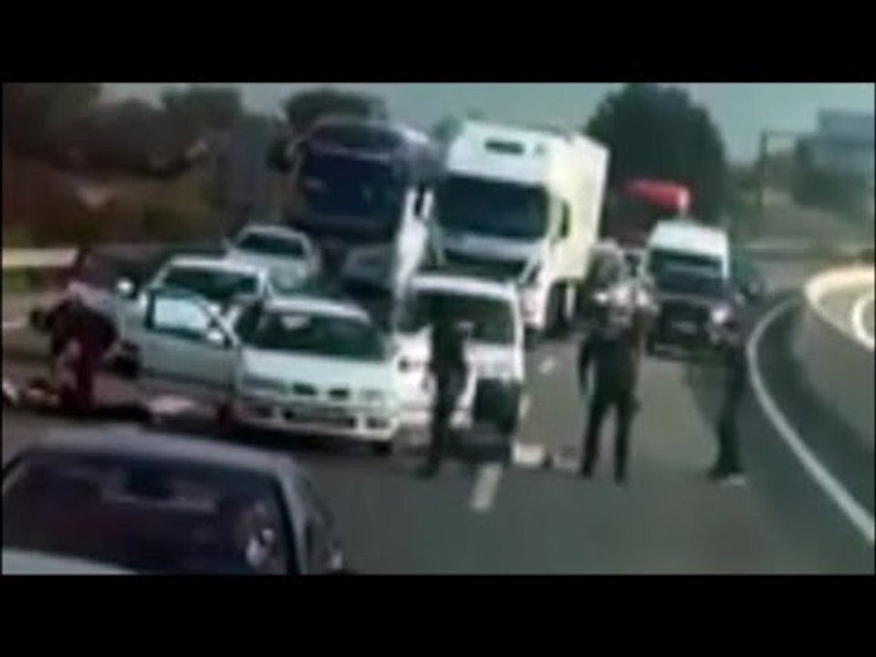 Espectacular detenció a l'AP 7