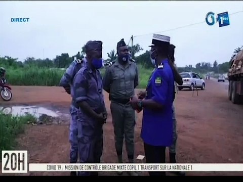 RTG/ Covid-19 : mission de contrôle de la brigade mixte copil