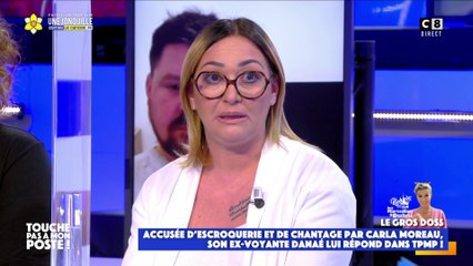 La voyante de Carla Moreau revient sur les accusations d'escroquerie dans TPMP
