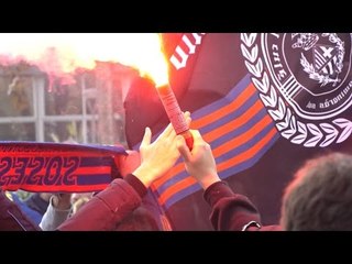 L'afició del Barça escalfa el Clàssic